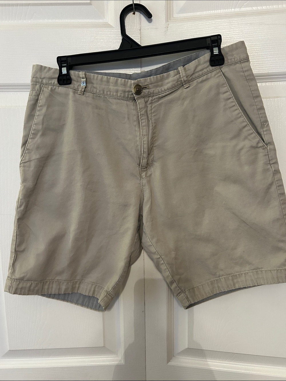 Calvin Klein Men's Casual Khaki Chino Shorts